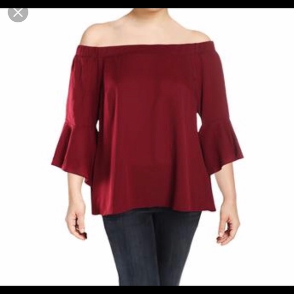 city chic off the shoulder top